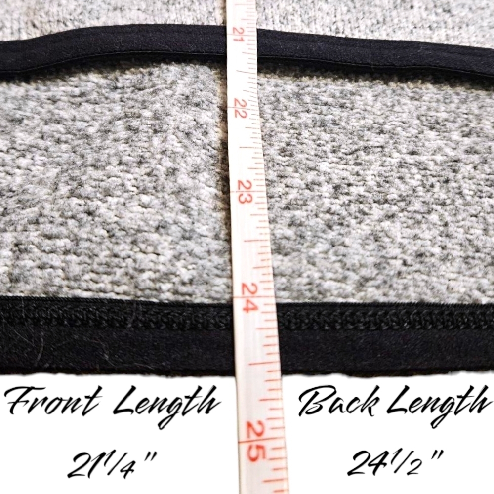 Nike Wmns Tech Summit Sportswear Hoodie Sz M Funnel Neck High-low Heather Gray - Picture 9 of 12